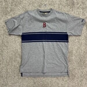 Russell Athletic Boston Red Sox T-Shirt Mens Gray MLB Baseball Tee